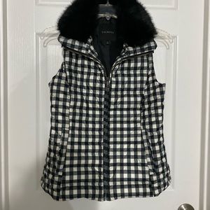Talbots Buffalo Plaid Vest